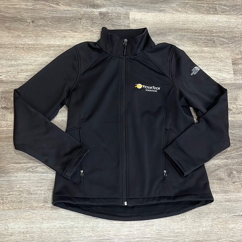 The North Face Black Zip Up Casual Lightweight Jacket Size Large